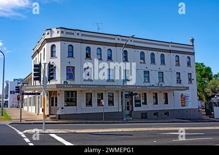 Imperial Hotel alias The Imperial Brew House Tamworth Australie. Banque D'Images