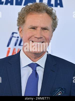 Santa Monica, États-Unis. 25 février 2024. Will Ferrell arrive pour le film Independent Spirit Awards 2024 à Santa Monica, en Californie, le dimanche 25 février 2024. Photo de Chris Chew/UPI crédit : UPI/Alamy Live News Banque D'Images