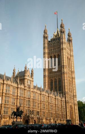 Une partie des chambres du Parlement, Westminster, London, UK. Banque D'Images