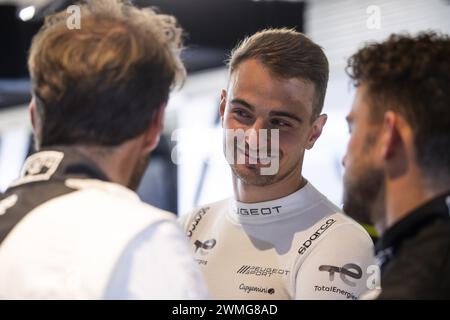 MULLER Nico (SWI), Peugeot TotalEnergies, Peugeot 9x8, portrait lors du Prologue du Championnat du monde d'Endurance FIA 2024, du 24 au 26 février 2024 sur le circuit international de Losail à Lusail, Qatar Banque D'Images