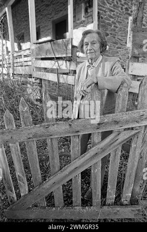 ÉTATS-UNIS - 5 janvier 1989 : Anna Fancher Hedrick, également connue sous le nom de Miss Anna est une avocate du comté de Loudoun, équestrienne, et la première femme Banque D'Images