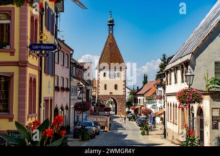 DAS Königschaffhausener Tor in Endingen am Kaiserstuhl, Baden-Württemberg, Deutschland | City gate Königschaffhausener Tor in Endingen am Kaiserstuh Banque D'Images