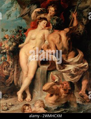 Rubens, Pieter Paul - l'Union de la Terre et l'eau (Anvers et de l'Escaut) Banque D'Images