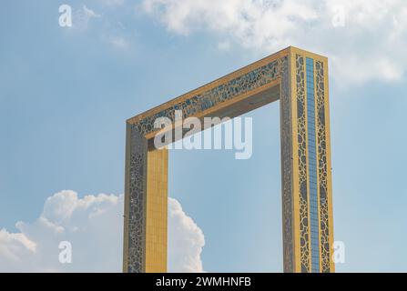 Une photo du Dubai Frame. Banque D'Images