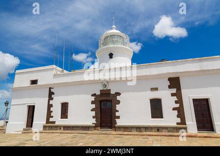 Phare El Cerro de Montevideo, Montevideo, Uruguay, Amérique du Sud Banque D'Images