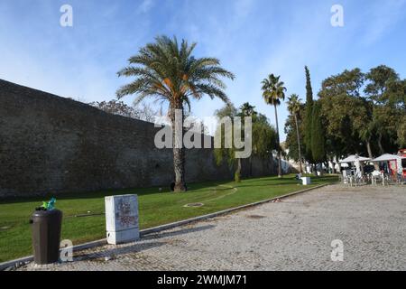 Le château de Faro, Portugal Banque D'Images