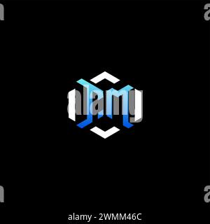 TM idées de concept de jeu initial pour l'équipe d'esport, le Twitch, le streamer et le gamer Illustration de Vecteur