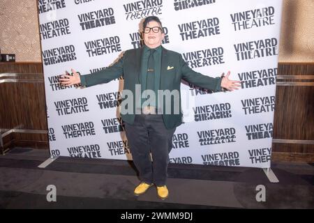 New York, New York, États-Unis. 26 février 2024. (NOUVEAU) Vineyard Theatre 41th Anniversary 2024 Gala. 26 février 2024, New York, New York, États-Unis : Lea DeLaria assiste au Gala du 41e anniversaire du Vineyard Theatre 2024 en l'honneur de l'acteur Jesse Tyler Ferguson à l'Edison Ballroom le 26 février 2024 à New York. (Crédit : M10s/TheNews2) (Foto : M10s/Thenews2/Zumapress) (crédit image : © Ron Adar/TheNEWS2 via ZUMA Press Wire) USAGE ÉDITORIAL SEULEMENT! Non destiné à UN USAGE commercial ! Banque D'Images
