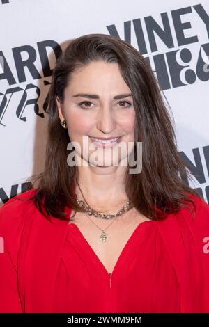 New York, New York, États-Unis. 26 février 2024. (NOUVEAU) Vineyard Theatre 41th Anniversary 2024 Gala. 26 février 2024, New York, New York, États-Unis : Sara Bareilles assiste au Gala du 41e anniversaire du Vineyard Theatre 2024 en l'honneur de l'acteur Jesse Tyler Ferguson à l'Edison Ballroom le 26 février 2024 à New York. (Crédit : M10s/TheNews2) (Foto : M10s/Thenews2/Zumapress) (crédit image : © Ron Adar/TheNEWS2 via ZUMA Press Wire) USAGE ÉDITORIAL SEULEMENT! Non destiné à UN USAGE commercial ! Banque D'Images