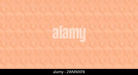 Seamless Peach Fuzz Trendy Abstract Pattern Vector illustration fond Illustration de Vecteur
