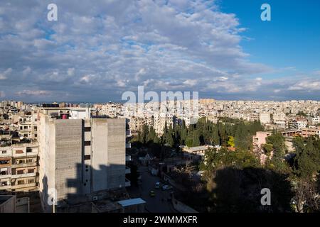 Syrie, Lattakia, Lattakia, paysage Banque D'Images