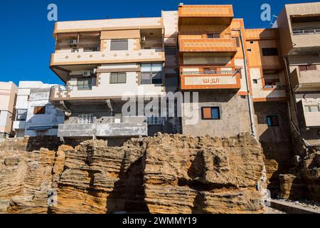 Syrie, île d'Arwad, paysage Banque D'Images