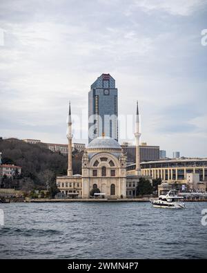 Le Palais de Dolmabahçe à Istanbul, Turquie Banque D'Images
