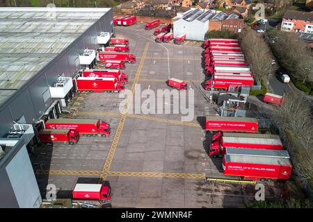 St Stephens Street, Birmingham, 27 février 2024 - Royal mail Birmingham, mail Centre and Depot. Pic pris 27/02/2024 crédit : Stop Press Media/Alamy Live News Banque D'Images