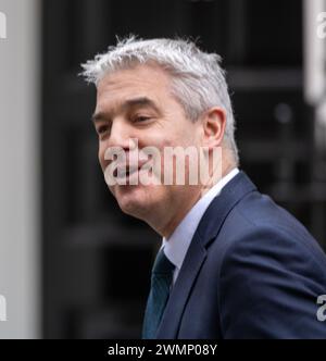 Londres, Royaume-Uni. 27 février 2024. Steve Barclay, secrétaire à l'environnement, à Downing Street Londres crédit : Ian Davidson/Alamy Live News Banque D'Images