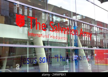 Armée du Salut, quartier général international à Londres, Royaume-Uni Banque D'Images