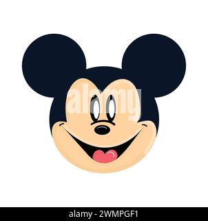 Mickey Mouse Vector Illustration de Vecteur