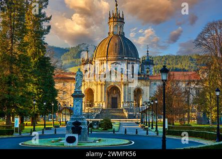 Santuario San Ignacio de Loyola, Camino Ignaciano, voie ignatienne, Azpeitia, Gipuzkoa, pays Basque, Espagne, Europe Banque D'Images