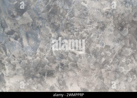 fond aquarelle peint en gris sur la texture du papier Banque D'Images