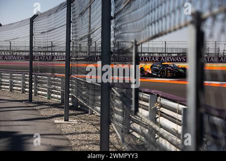 59 SAUCY Grégoire (SWI), COTTINGHAM James (gbr), COSTA Nicolas (BRA), United Autosports, McLaren 720S GT3 Evo #59, action lors du Prologue du Championnat du monde d'Endurance FIA 2024, du 24 au 26 février 2024 sur le circuit international de Losail à Lusail, Qatar - photo Javier Jimenez / DPPI Banque D'Images