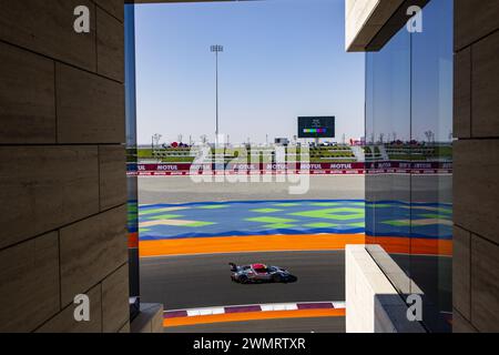 54 FLOHR Thomas (SWI), CastelACCI Francesco (ita), RIGON Davide (ita), Vista AF Corse, Ferrari 296 GT3 #54, action lors du Prologue du Championnat du monde d'Endurance FIA 2024, du 24 au 26 février 2024 sur le circuit international de Losail à Lusail, Qatar Banque D'Images