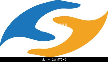 Soins des mains modèle Logo entreprise icône vecteur Illustration de Vecteur