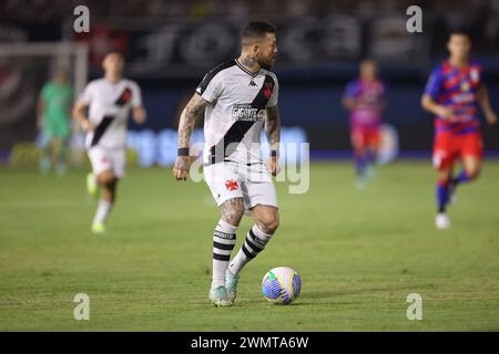 Itajai, Brésil. 27 février 2024. SC - ITAJAI - 02/27/2024 - COPA DO BRASIL 2024, Marcilio DIAS (photo Beno K&#XFC;ster Nunes/AGIF/SIPA USA) crédit : SIPA USA/Alamy Live News Banque D'Images