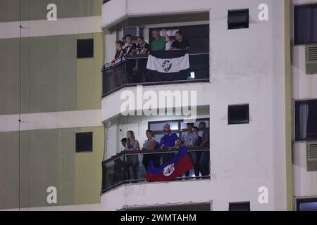 Itajai, Brésil. 27 février 2024. SC - ITAJAI - 02/27/2024 - COPA DO BRASIL 2024, Marcilio DIAS (photo Beno K&#XFC;ster Nunes/AGIF/SIPA USA) crédit : SIPA USA/Alamy Live News Banque D'Images