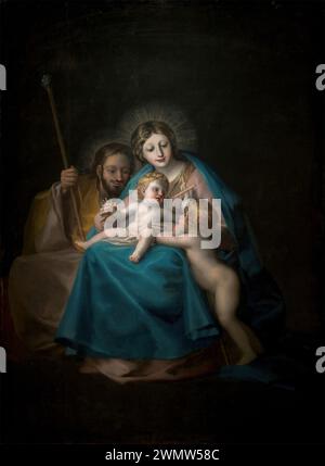Goya Francisco - la Sagrada Familia con san Juan Bautista Niño (1775 80) Banque D'Images