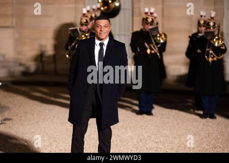 Paris, France, mardi 27 février 2024, M. Kylian Mbappé, crédit François Loock / Alamy Live News Banque D'Images