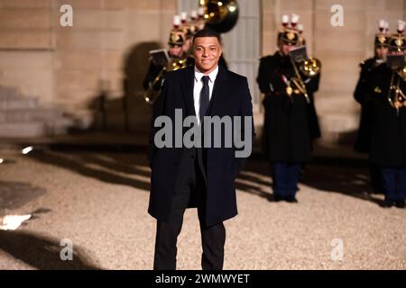 Paris, France, mardi 27 février 2024, M. Kylian Mbappé, crédit François Loock / Alamy Live News Banque D'Images