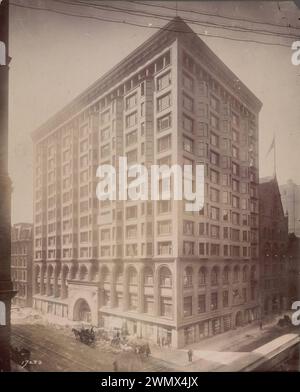 Old Stock Exchange Building, Chicago, Illinois, architectes : Adler et Sullivan Banque D'Images