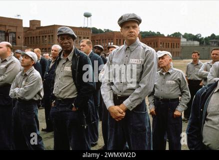 Le film Shawshank Redemption Morgan Freeman & Tim Robbins Banque D'Images