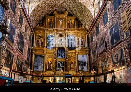 Colombie, quartier de Cundinamarca, Bogota, musée Santa Clara ancienne église convertie en musée Banque D'Images