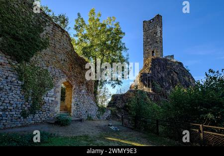 France, Aveyron, Peyrusse-le-Roc, Banque D'Images