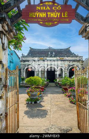 Vietnam, Delta du Mékong, sa Dec, ancienne maison de Huynh Thuy le, construite en 1895, première amante de l'écrivain Marguerite Duras Banque D'Images