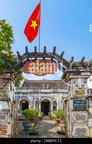 Vietnam, Delta du Mékong, sa Dec, ancienne maison de Huynh Thuy le, construite en 1895, première amante de l'écrivain Marguerite Duras Banque D'Images