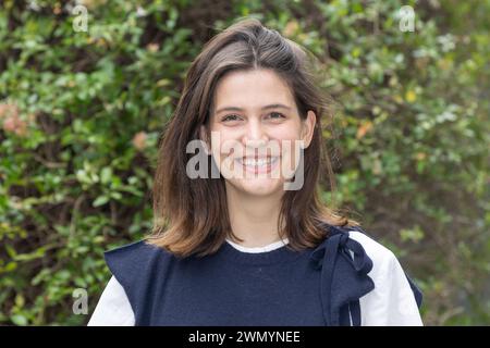 28 février 2024, Rome, Italie : L'actrice Giulia Battistini assiste à la photoconférence du téléfilm ''Margherita delle stelle'' au siège de la RAI à Viale Mazzini à Rome (crédit image : © Matteo Nardone/Pacific Press via ZUMA Press Wire) USAGE ÉDITORIAL SEULEMENT! Non destiné à UN USAGE commercial ! Banque D'Images