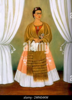 Frida Kahlo - Autoportrait dédié à Léon Trotsky, 1937 Banque D'Images