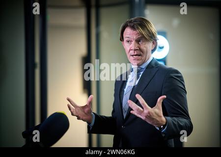 LA HAYE - informateur Kim Putters après les nouvelles séries de discussions avec les chefs de parti de la Chambre des représentants. ANP PHIL NIJHUIS pays-bas Out - belgique Out Banque D'Images