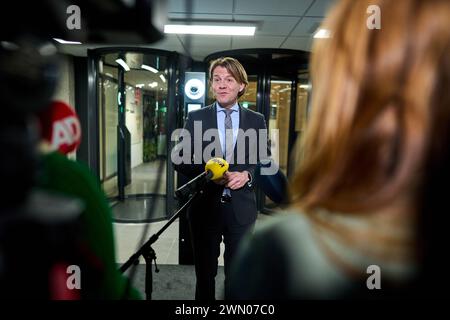 LA HAYE - informateur Kim Putters après les nouvelles séries de discussions avec les chefs de parti de la Chambre des représentants. ANP PHIL NIJHUIS pays-bas Out - belgique Out Banque D'Images