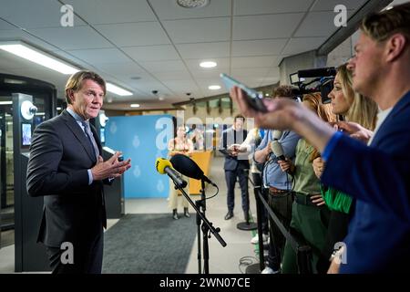 LA HAYE - informateur Kim Putters après les nouvelles séries de discussions avec les chefs de parti de la Chambre des représentants. ANP PHIL NIJHUIS pays-bas Out - belgique Out Banque D'Images