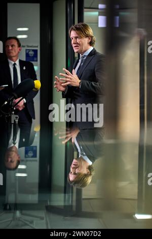 LA HAYE - informateur Kim Putters après les nouvelles séries de discussions avec les chefs de parti de la Chambre des représentants. ANP PHIL NIJHUIS pays-bas Out - belgique Out Banque D'Images