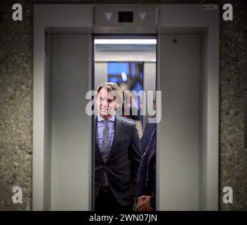 LA HAYE - informateur Kim Putters après les nouvelles séries de discussions avec les chefs de parti de la Chambre des représentants. ANP PHIL NIJHUIS pays-bas Out - belgique Out Banque D'Images