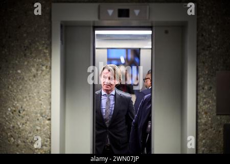 LA HAYE - informateur Kim Putters après les nouvelles séries de discussions avec les chefs de parti de la Chambre des représentants. ANP PHIL NIJHUIS pays-bas Out - belgique Out Banque D'Images
