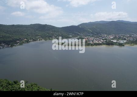 Lagune de Conceicao, Florianopolis. Photo de haute qualité Banque D'Images