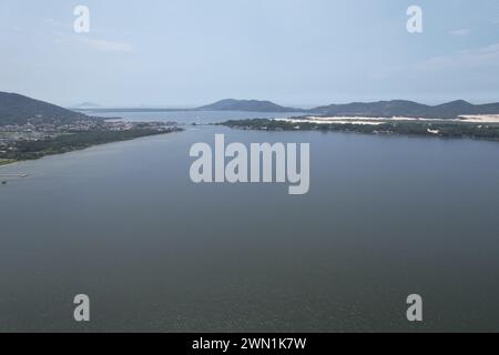 Lagune de Conceicao, Florianopolis. Photo de haute qualité Banque D'Images