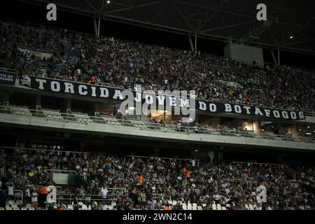 Rio de Janeiro, Brésil. 29 février 2024. RJ - RIO DE JANEIRO - 02/28/2024 - COPA LIBERTADORES 2024, BOTAFOGO (photo par Jorge Rodrigues/AGIF/Sipa USA) crédit : Sipa USA/Alamy Live News Banque D'Images