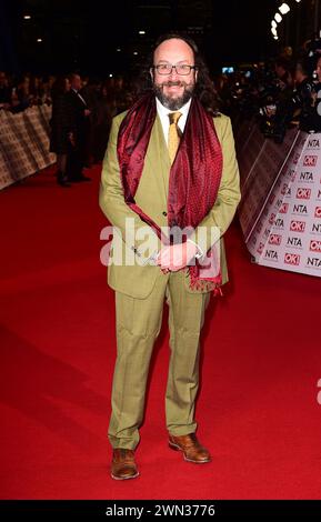 Photo datée du 21/01/15 de Dave Myers arrivant pour les National Television Awards 2015 à l'O2 Arena, Londres.TV chef Dave Myers, mieux connu comme la moitié des motards Hairy, est décédé à l'âge de 66 ans, selon une déclaration de sa co-star si King sur les médias sociaux. Date d'émission : jeudi 29 février 2024. Banque D'Images