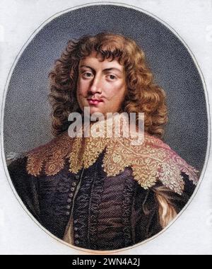 George Digby 2. Comte de Bristol 1612 1677 englischer royalistischer Berater der Könige Karl I. und Karl I. / George Digby 2e comte de Bristol 1612 16 Banque D'Images